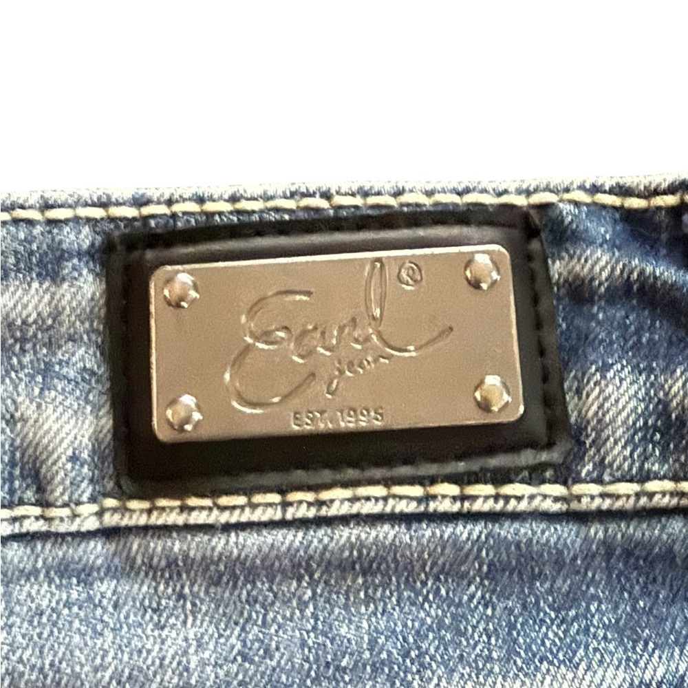 EARL Jeans with Embroidery Size 22 - Picture 2 of 12